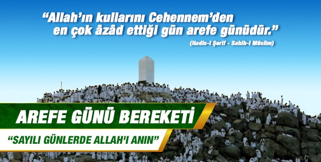 Arefe günü bereketi