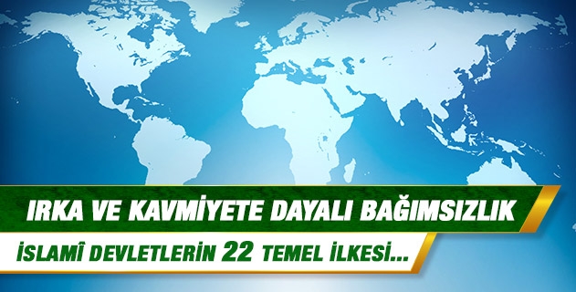 Irka ve kavmiyete dayalı bağımsızlık