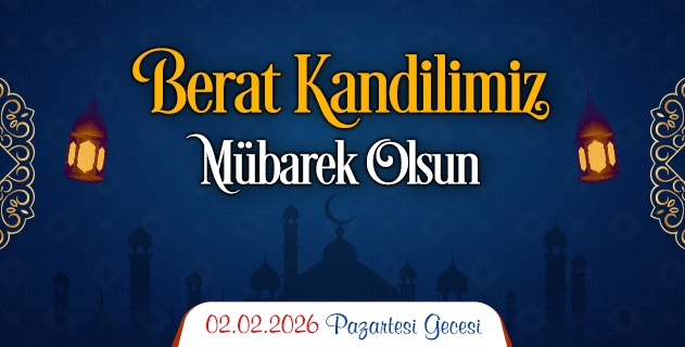 Berat Kandilimiz Mübarek Olsun