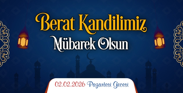 Berat Kandilimiz Mübarek Olsun