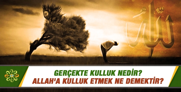 Gerçekte kulluk nedir? Allah'a kulluk etmek ne demektir? İtaat manasında kulluğu melekler yapıyor zaten. İnsan, manadan yahut maddeden eserler inşa eder, tasarımlar yapar... Namaz, oruç, zekat gibi tüm "ibadet"ler de bunların vasıtalarıdır... Gerçekte kulluk nedir? Allah'a kulluk etmek ne demektir? İtaat manasında kulluğu melekler yapıyor zaten. İnsan, manadan yahut maddeden eserler inşa eder, tasarımlar yapar... Namaz, oruç, zekat gibi tüm "ibadet"ler de bunların vasıtalarıdır...